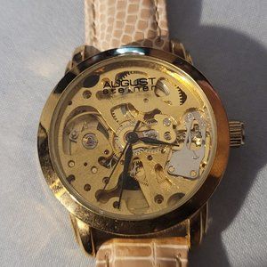 August Steiner Women's Skeleton Watch